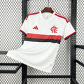 Camisa Pronta Entrega Flamengo Away 2026/27 - Adidas Torcedor Masculina - Branca/Vermelha