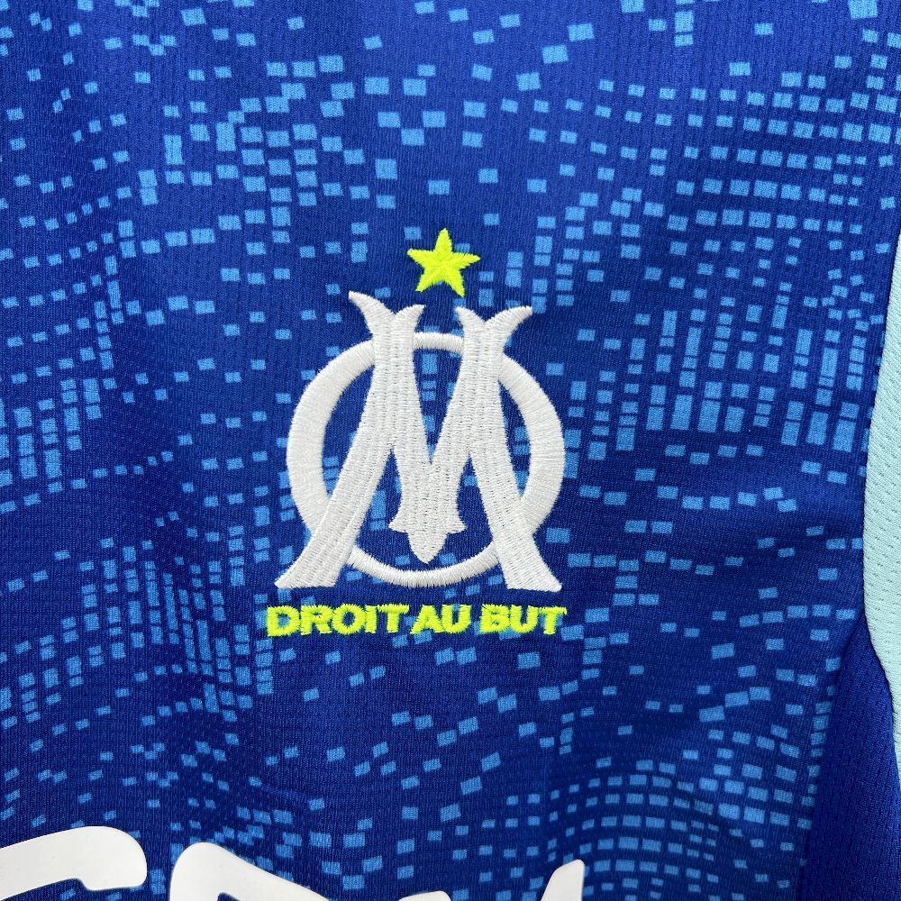 Camisa Pronta Entrega Olympique de Marseille Third 2025/26 - Puma Torcedor Masculina - Azul