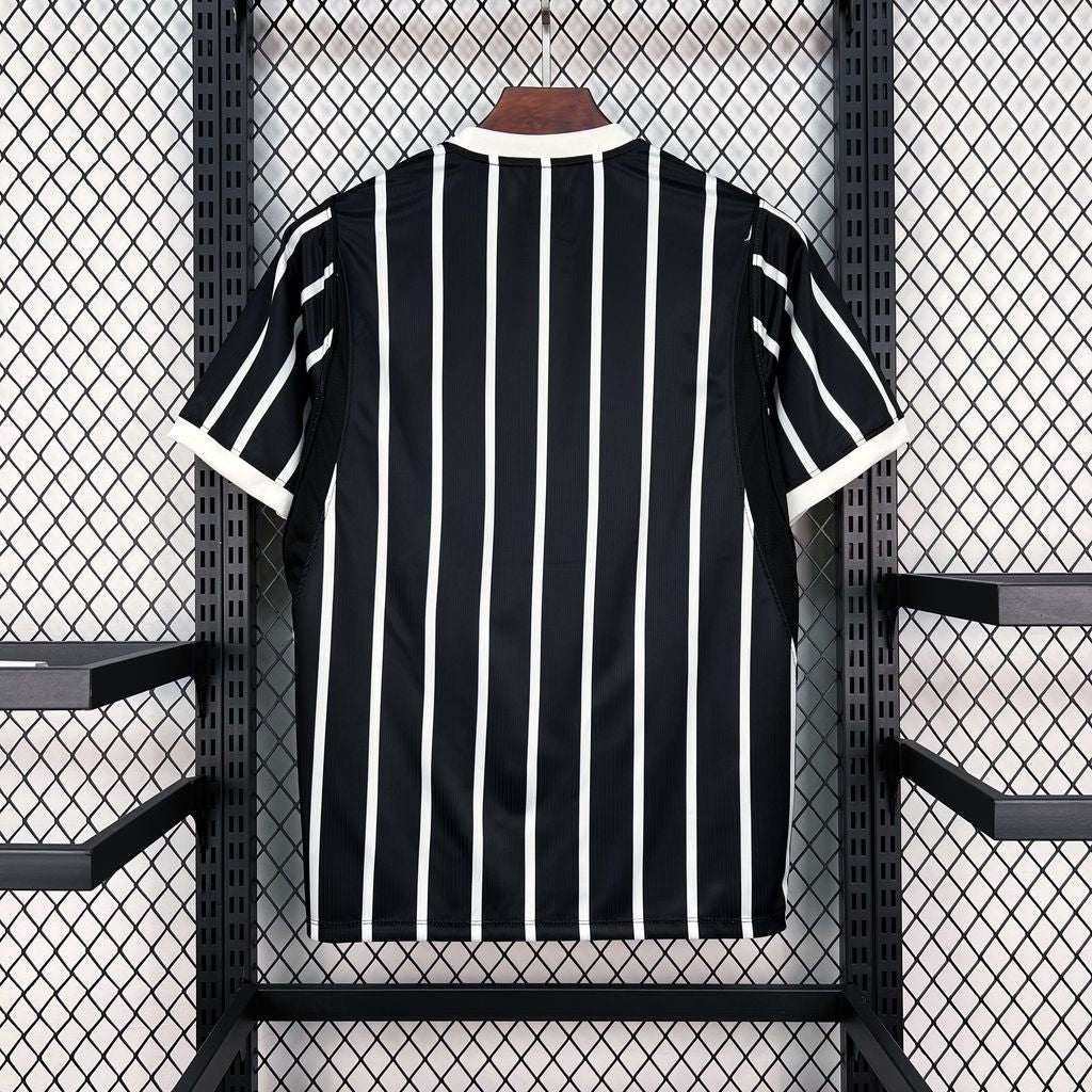 Camisa Pronta Entrega Corinthians Away 2026/27 - Nike Torcedor Masculina - Preta/Branca