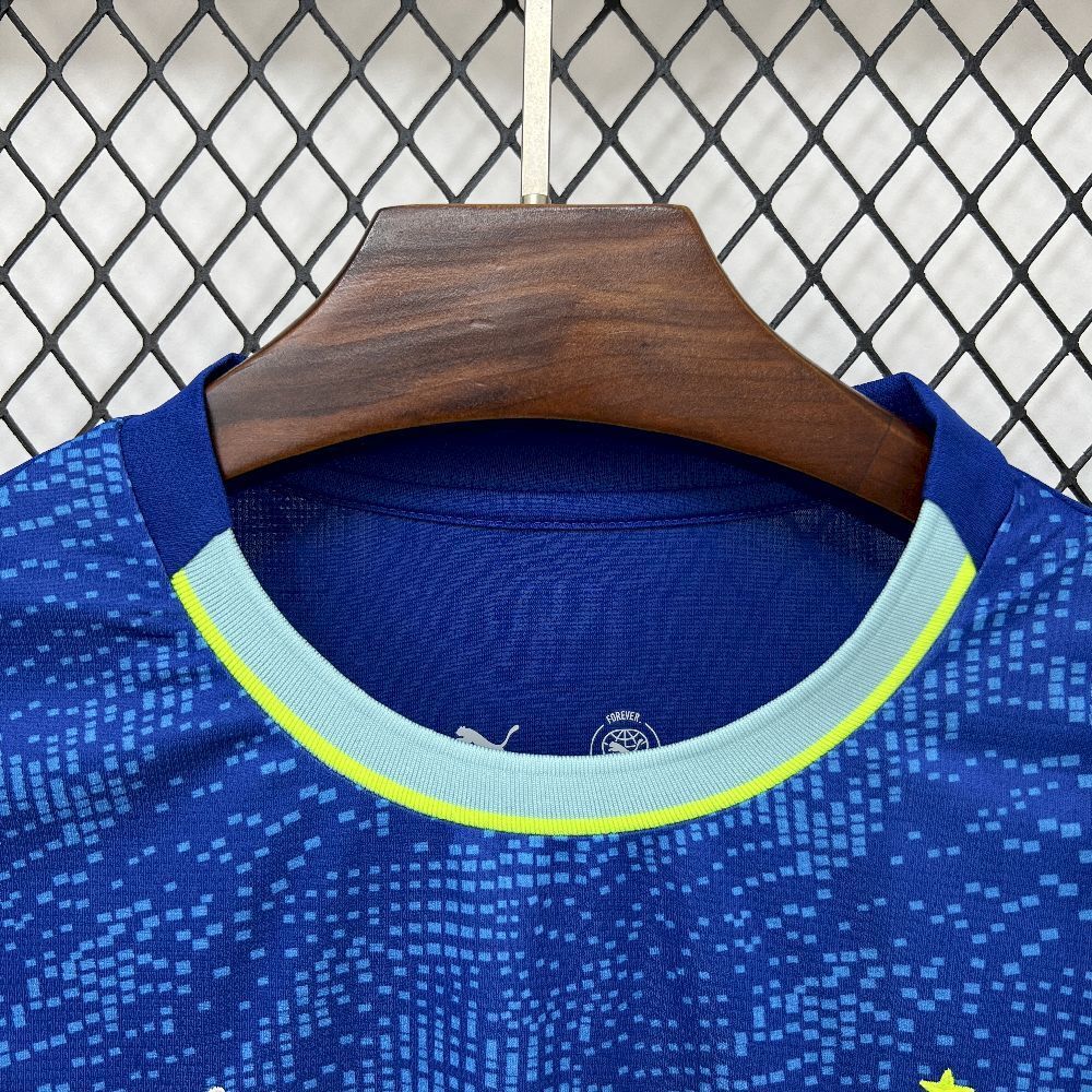 Camisa Pronta Entrega Olympique de Marseille Third 2025/26 - Puma Torcedor Masculina - Azul