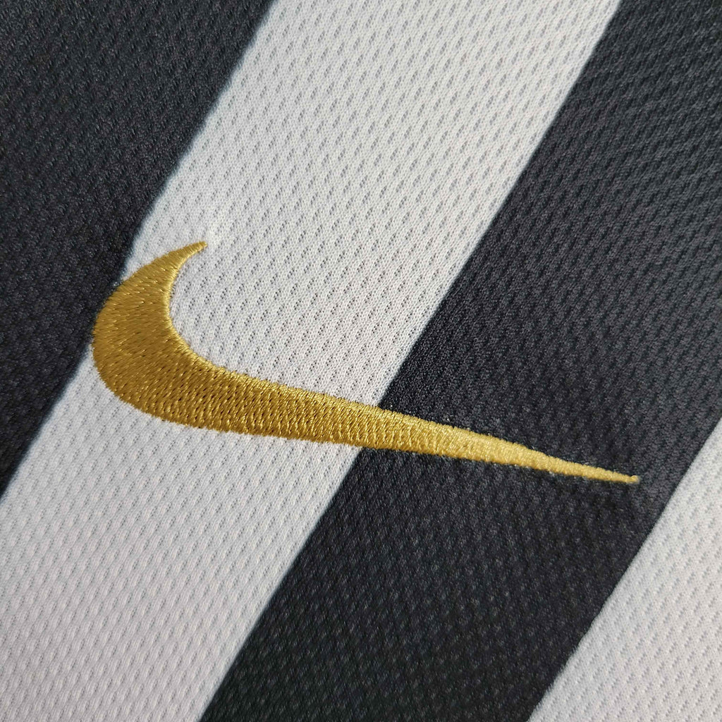 Camisa Pronta Entrega Santos Away 2012/13 - Nike Retrô Masculina - Branca/Preta