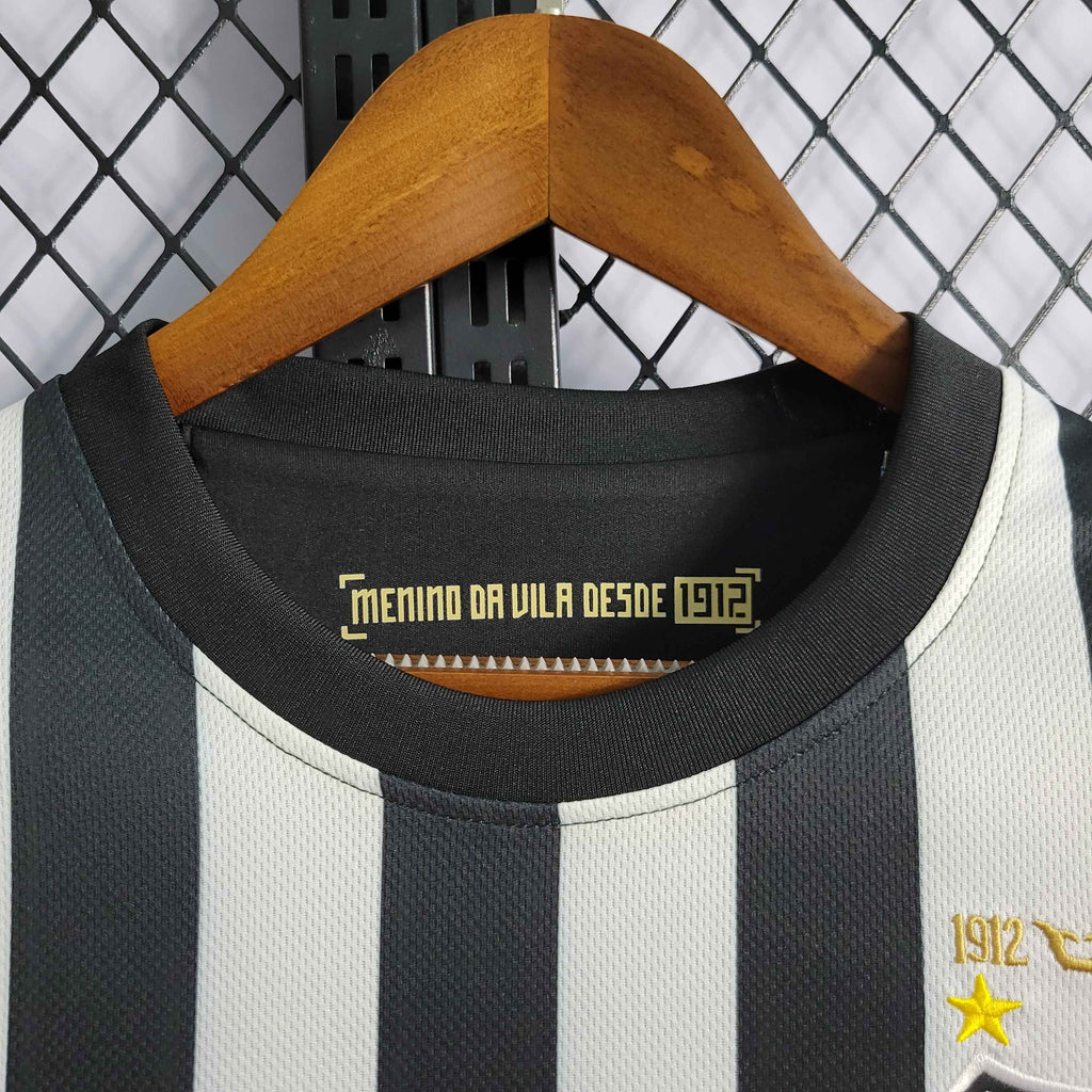 Camisa Pronta Entrega Santos Away 2012/13 - Nike Retrô Masculina - Branca/Preta