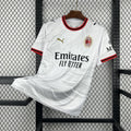 Camisa Pronta Entrega AC Milan Away 2026/27 - Puma Torcedor Masculina - Branca/Vermelha