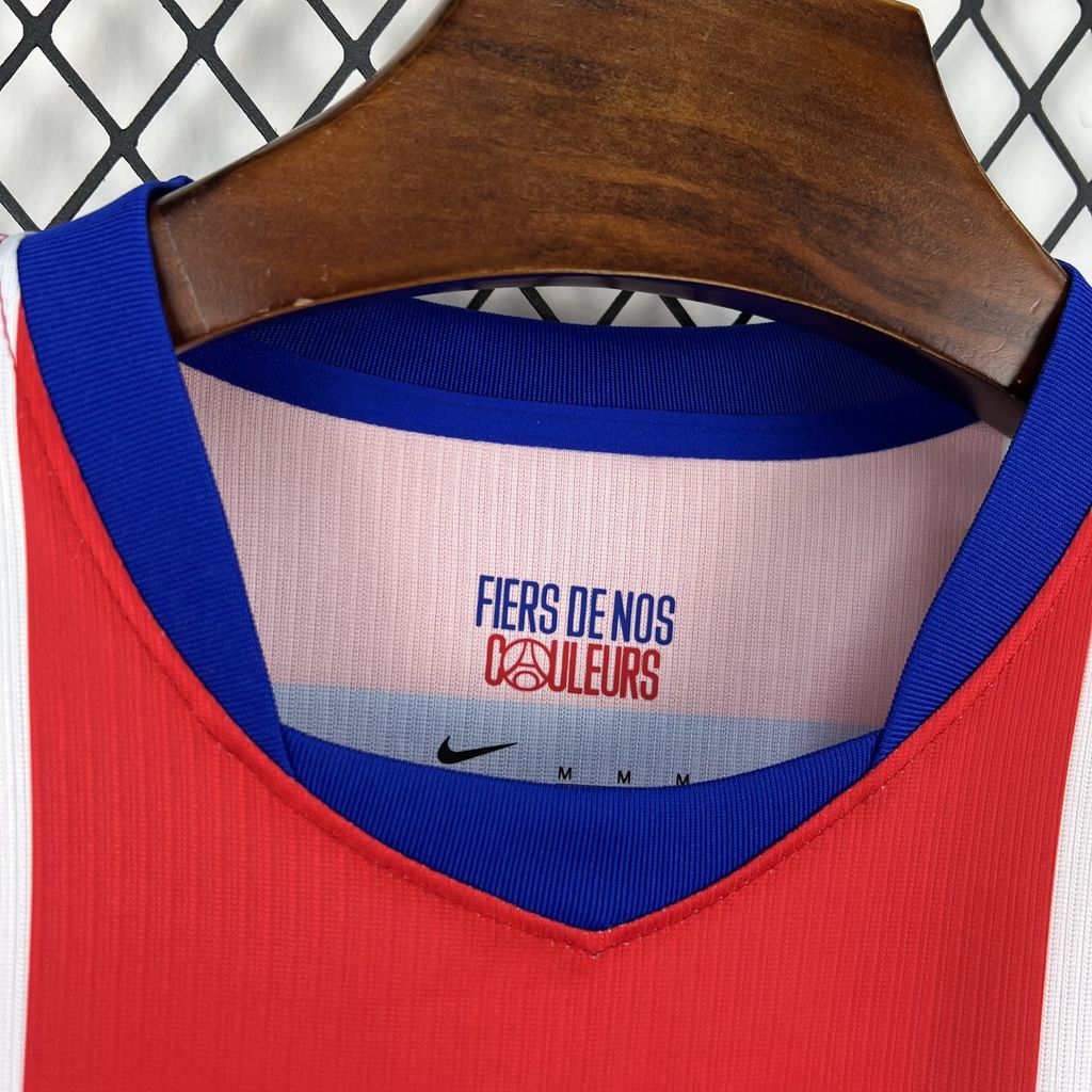Camisa Pronta Entrega PSG Home 2026/27 - Nike Torcedor Masculina - Azul/Vermelha