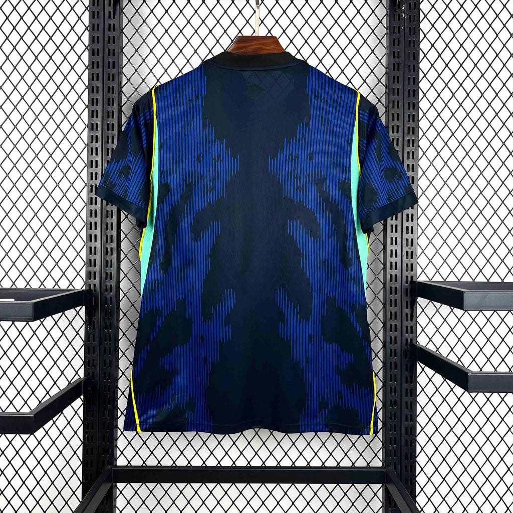 Camisa Pronta Entrega Seleção Brasil Away 2026/27 - Jordan Torcedor Masculina - Azul
