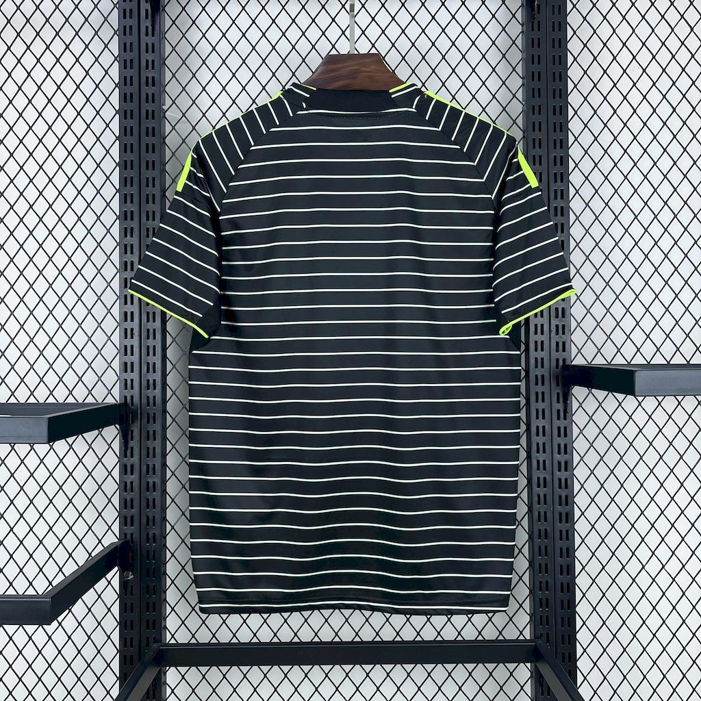 Camisa Pronta Entrega Celtic Away 2025/26 - Adidas Torcedor Masculina - Preta/Verde
