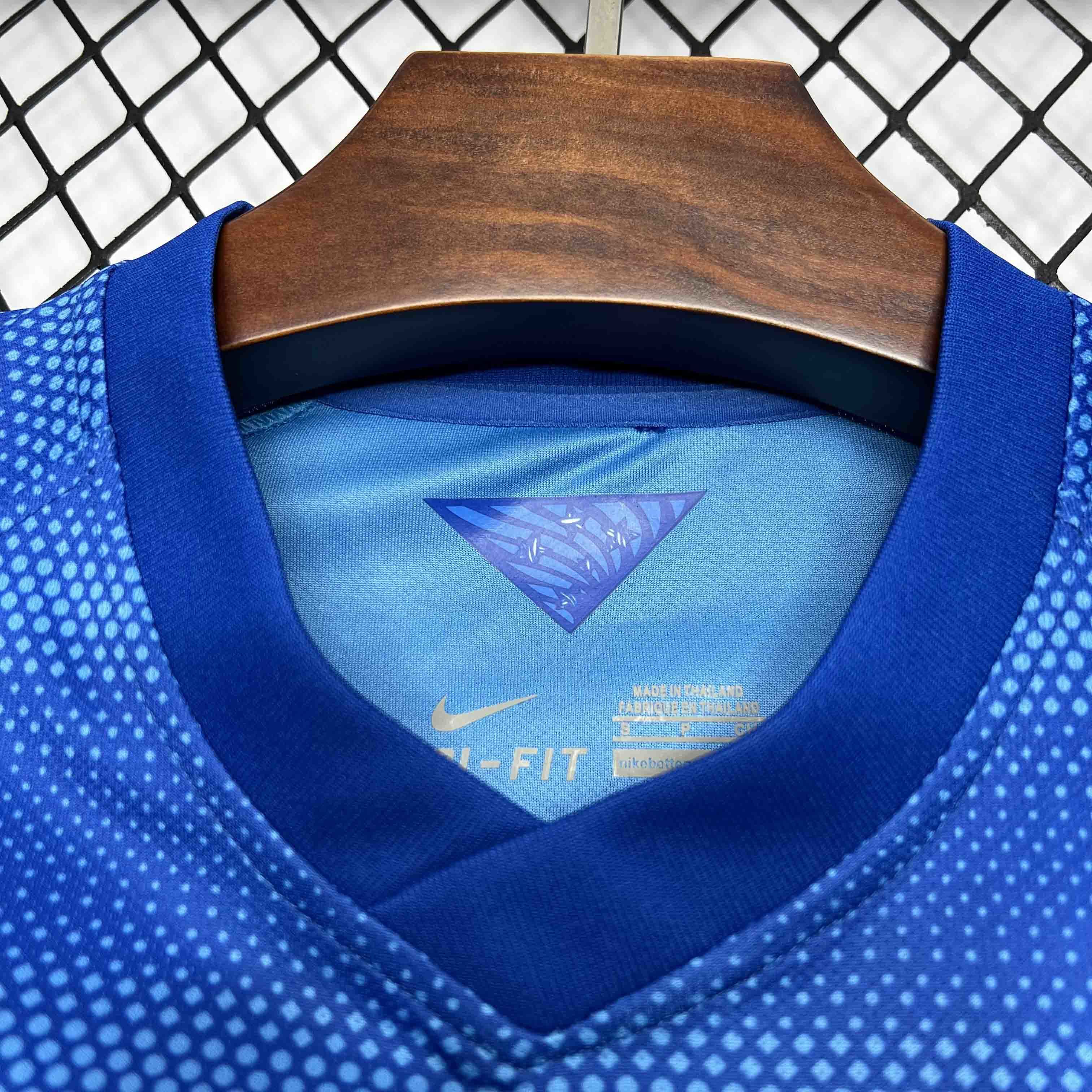 Camisa Pronta Entrega Seleção Brasil Away 2014/15 - Nike Retrô Masculina - Azul