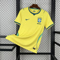 Camisa Pronta Entrega Seleção Brasil Home 2026/27 - Nike Torcedor Masculina - Amarela/Verde