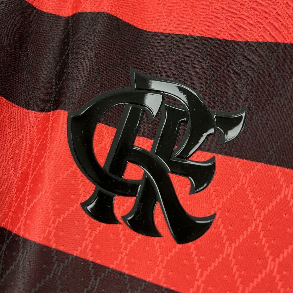 Camisa Pronta Entrega Flamengo Edição Especial 2026/27 - Torcedor Masculina - Vermelha/Preta