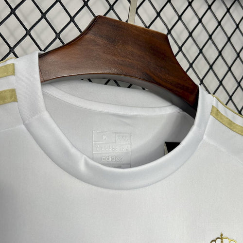Camisa Pronta Entrega Al-Nassr Third - Adidas Torcedor Masculina - Branca/Dourado