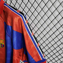 Camisa Pronta Entrega Barcelona Home 1996/97 - Kappa Retrô Masculina - Vermelha/Azul