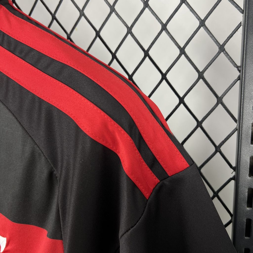 Camisa Pronta Entrega Flamengo Home 2026/27 - Adidas Torcedor Masculina - Vermelha/Preta