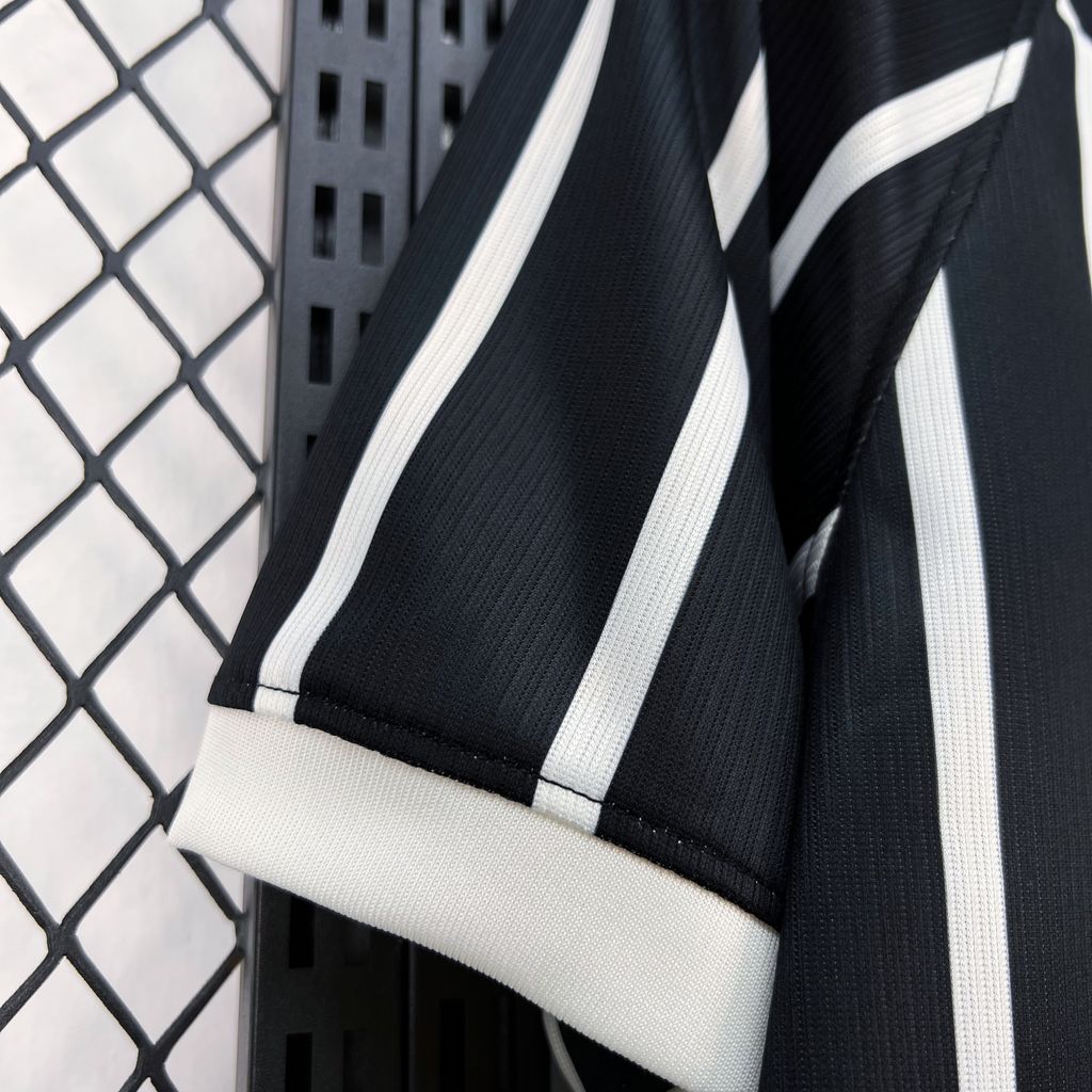 Camisa Pronta Entrega Corinthians Away 2026/27 - Nike Torcedor Masculina - Preta/Branca
