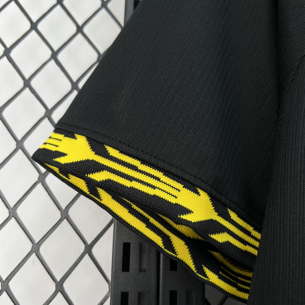 Camisa Pronta Entrega Chelsea Away 2026/27 - Nike Torcedor Masculina - Preta/Amarela
