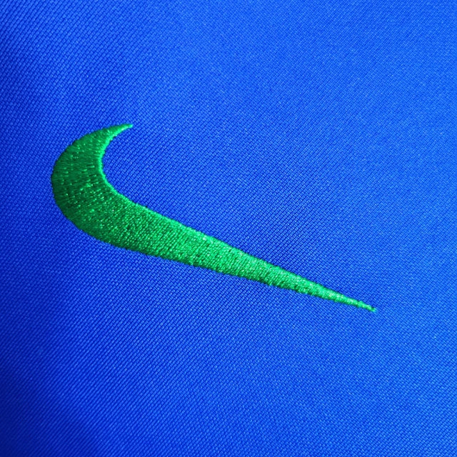 Camisa Pronta Entrega Brasil Away 2022/23 - Nike Torcedor Feminina - Azul/Verde