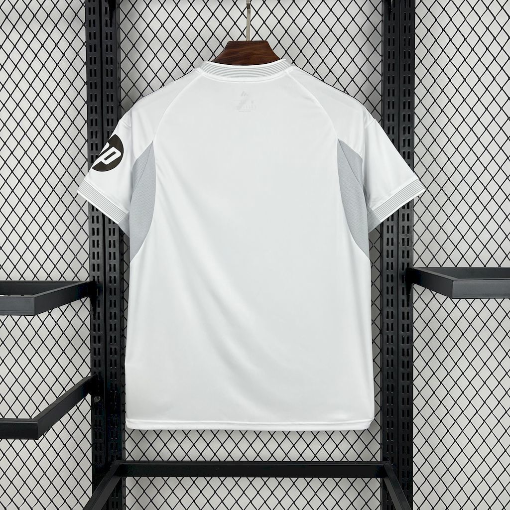 Camisa Pronta Entrega Real Madrid Home 2025/26 -  Adidas Torcedor Masculina - Branca/Cinza