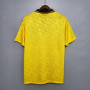Camisa Pronta Entrega Seleção Brasil Home 1991/93 - Umbro Retrô Masculina - Amarela/Verde