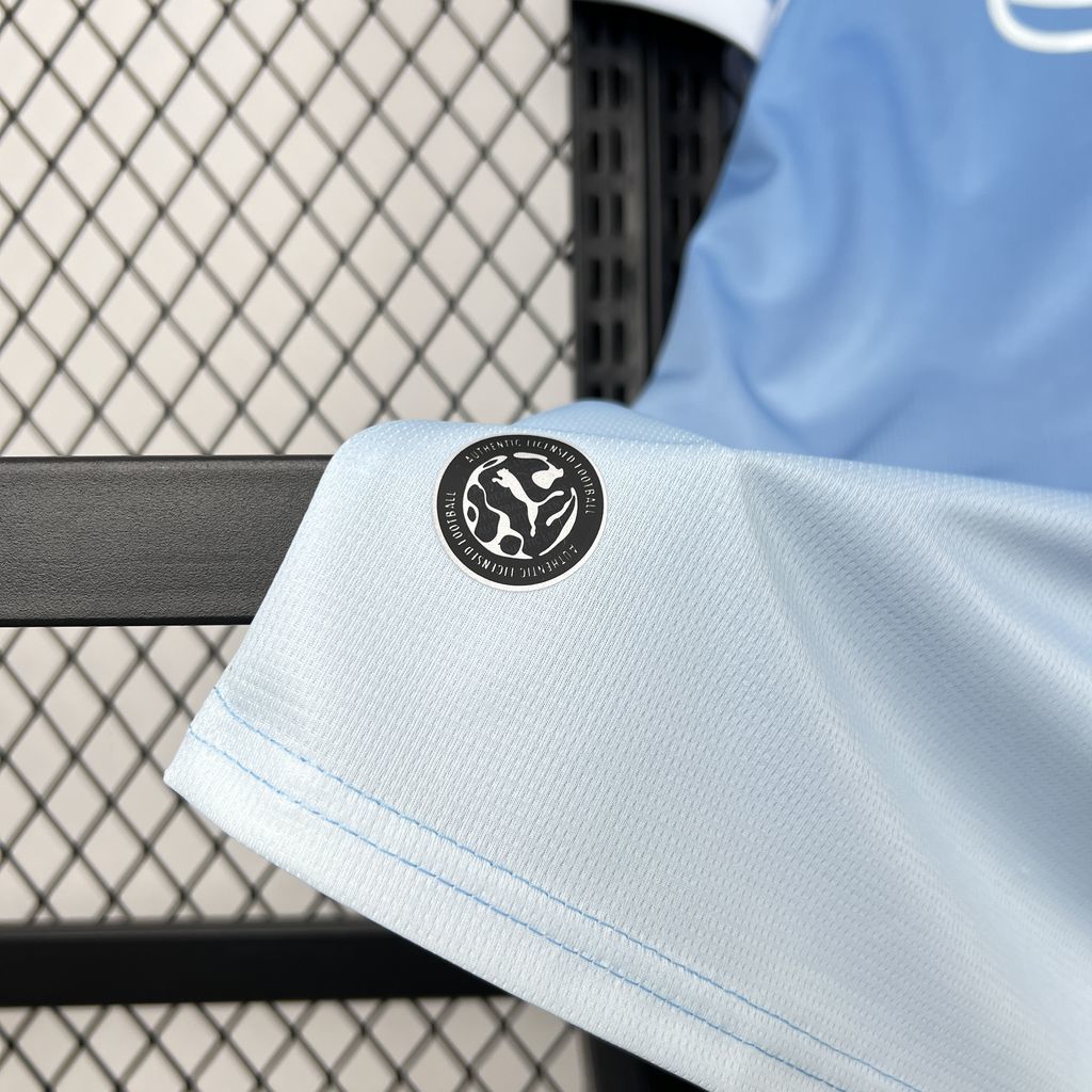 Camisa Pronta Entrega Manchester City Home 2026/27 - Puma Torcedor Masculina - Azul/Branca