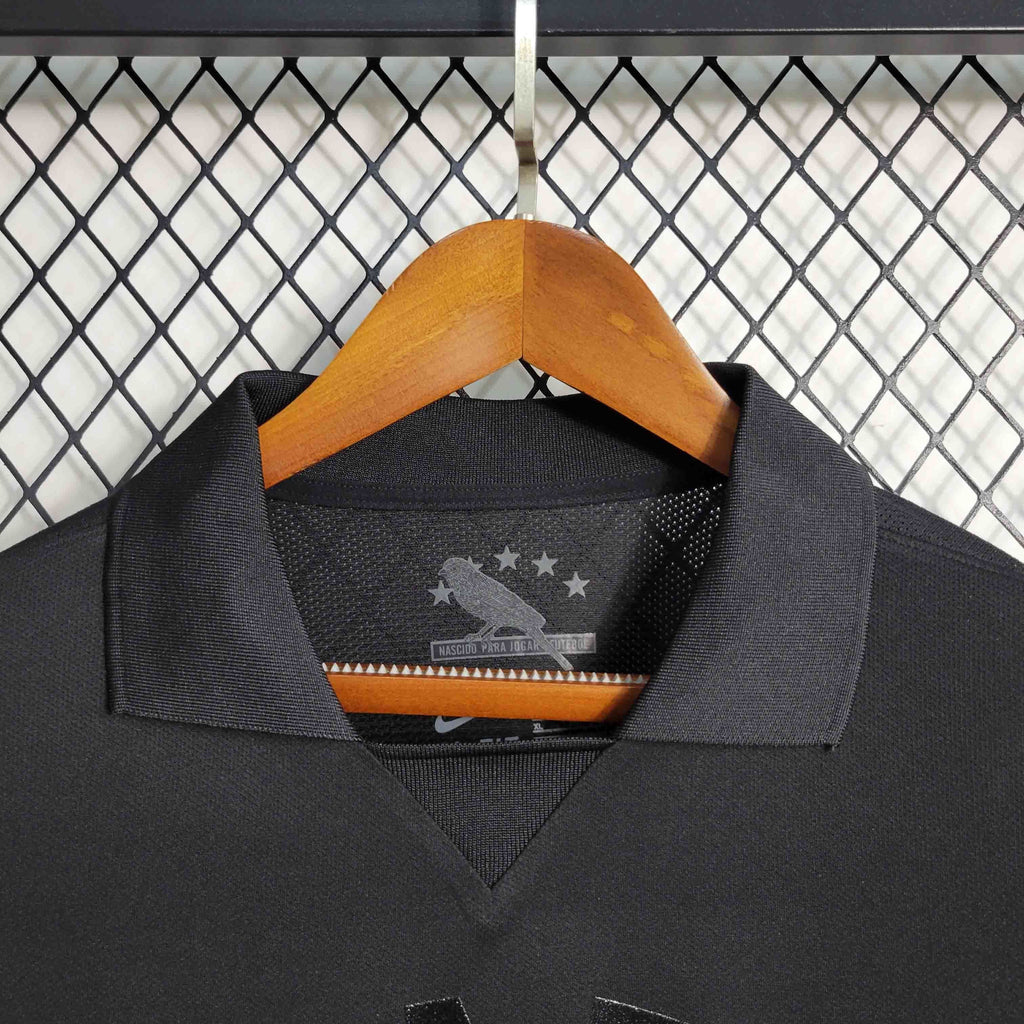 Camisa Pronta Entrega Seleção Brasil 2013/14 - Nike Retrô Masculina - Preta