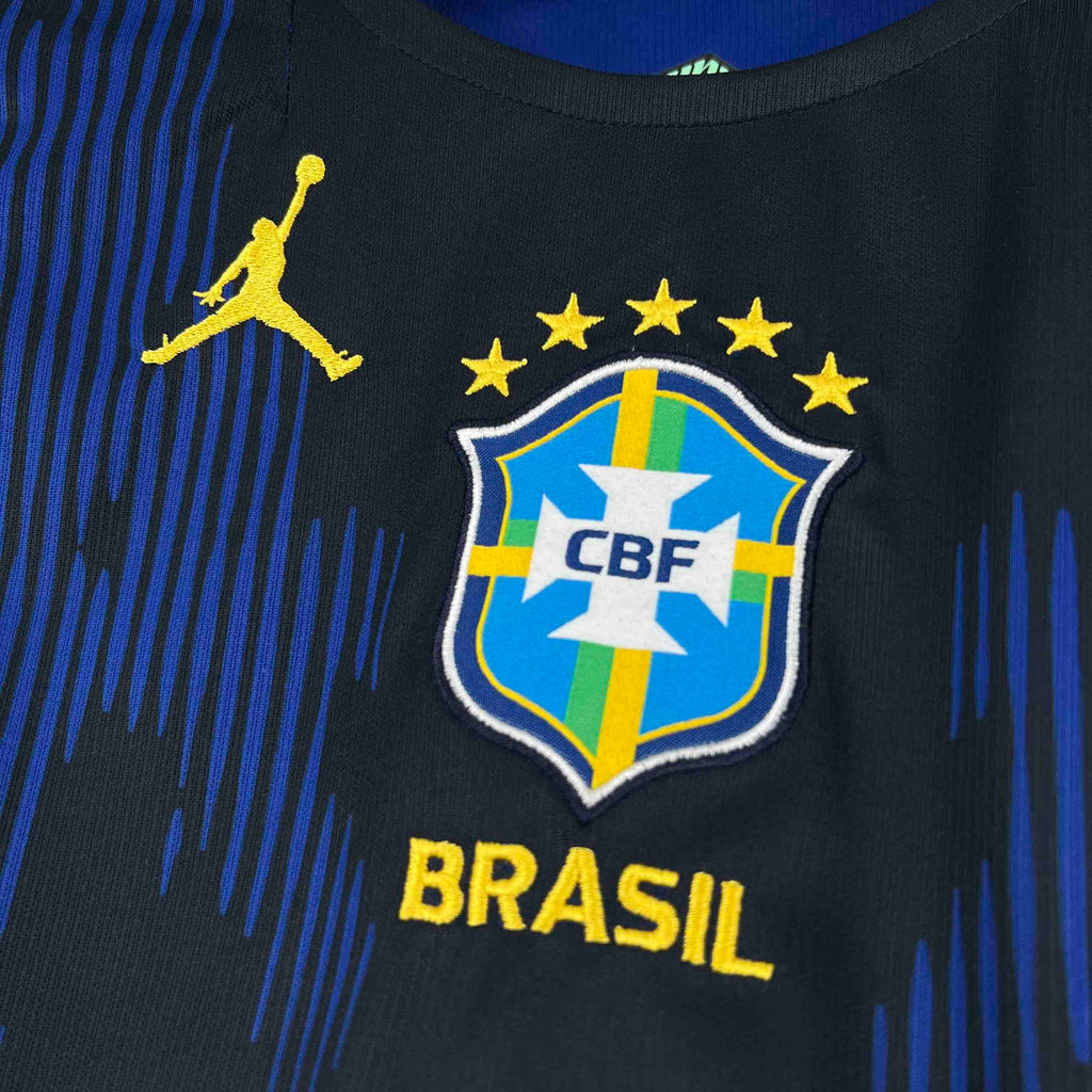Camisa Pronta Entrega Seleção Brasil Away 2026/27 - Jordan Torcedor Masculina - Azul