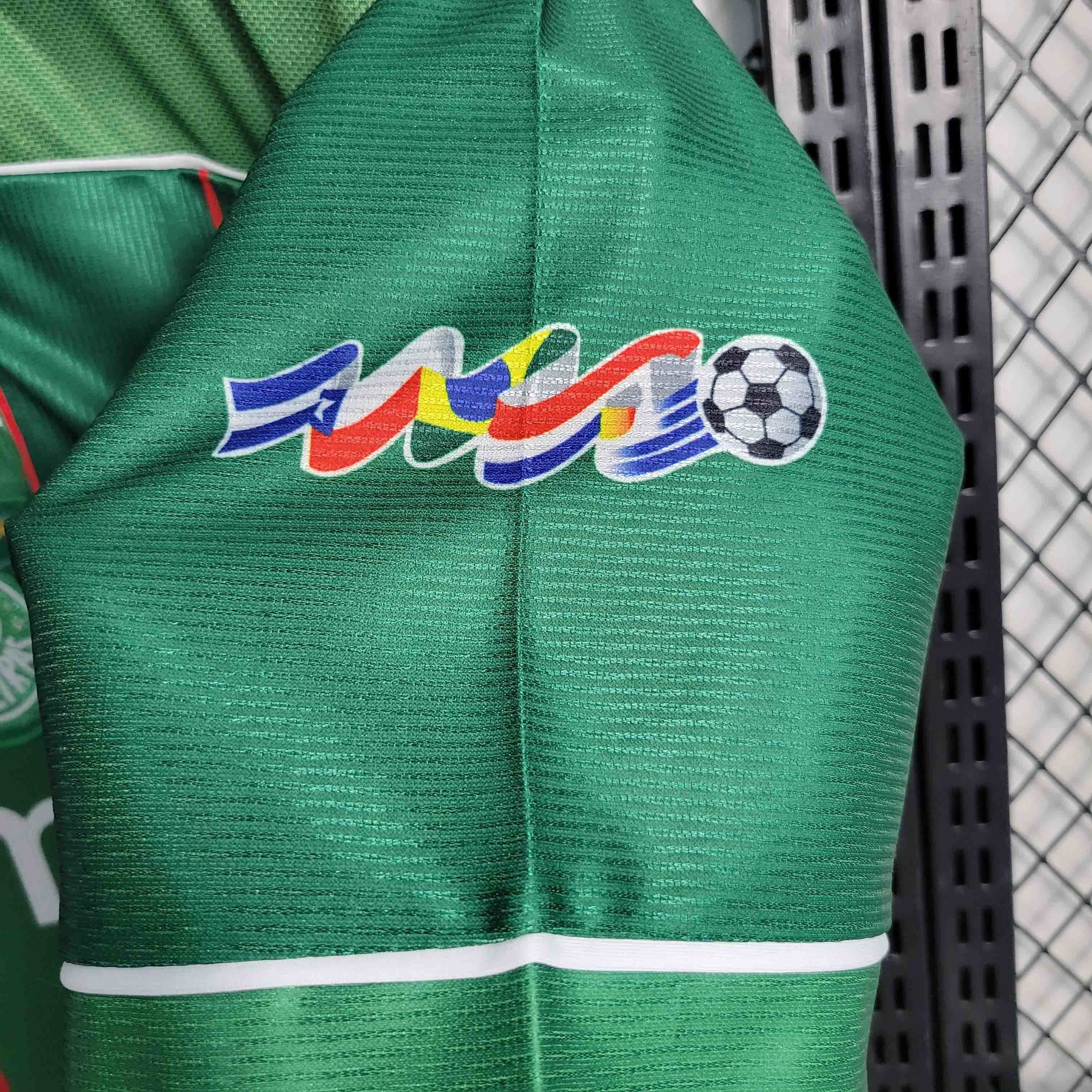 Camisa Pronta Entrega Palmeiras 1999/00 - Rhumell Retrô Masculina - Verde/Branca