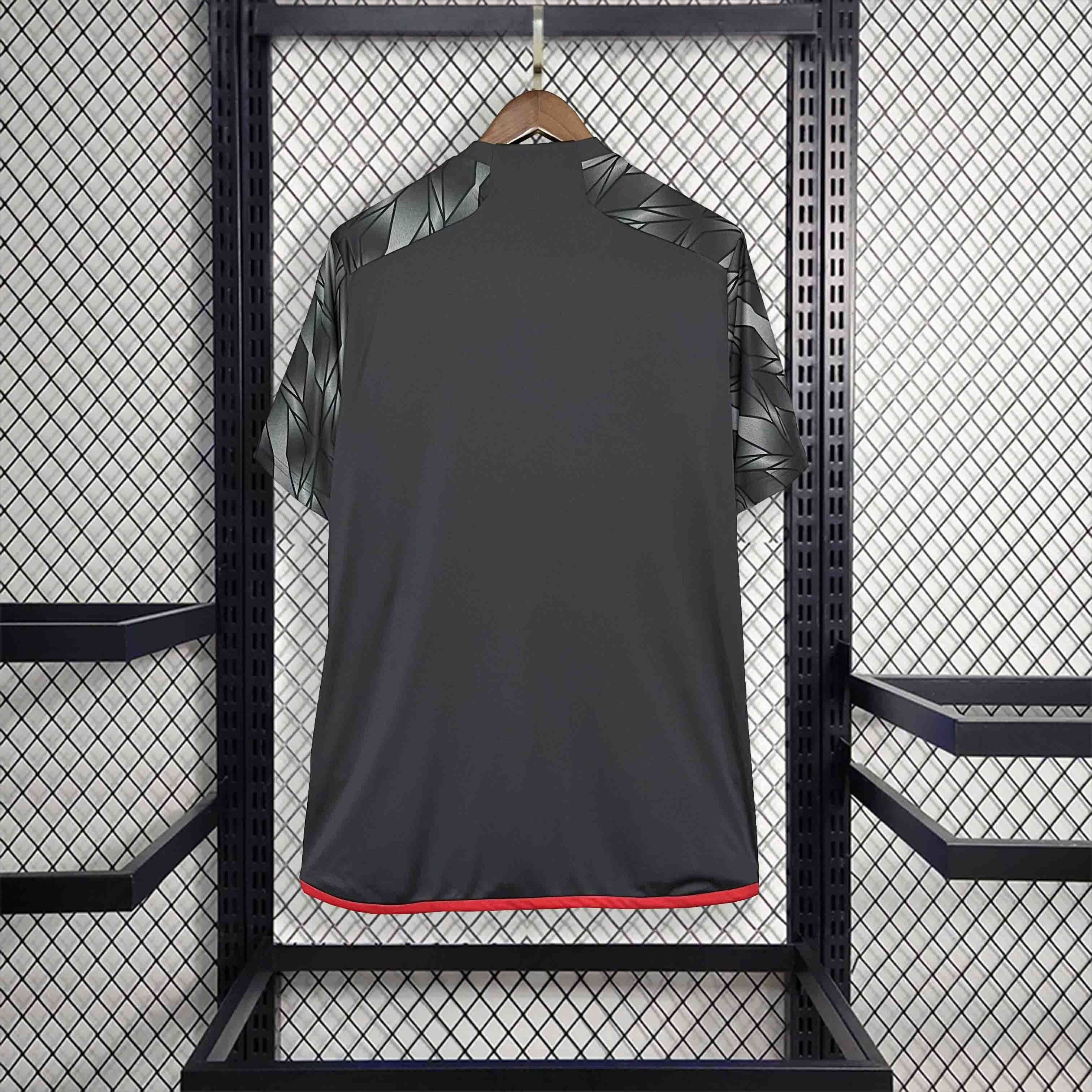 Camisa Pronta Entrega Flamengo Third 2025/26 - Adidas Torcedor Masculina - Cinza/Vermelha