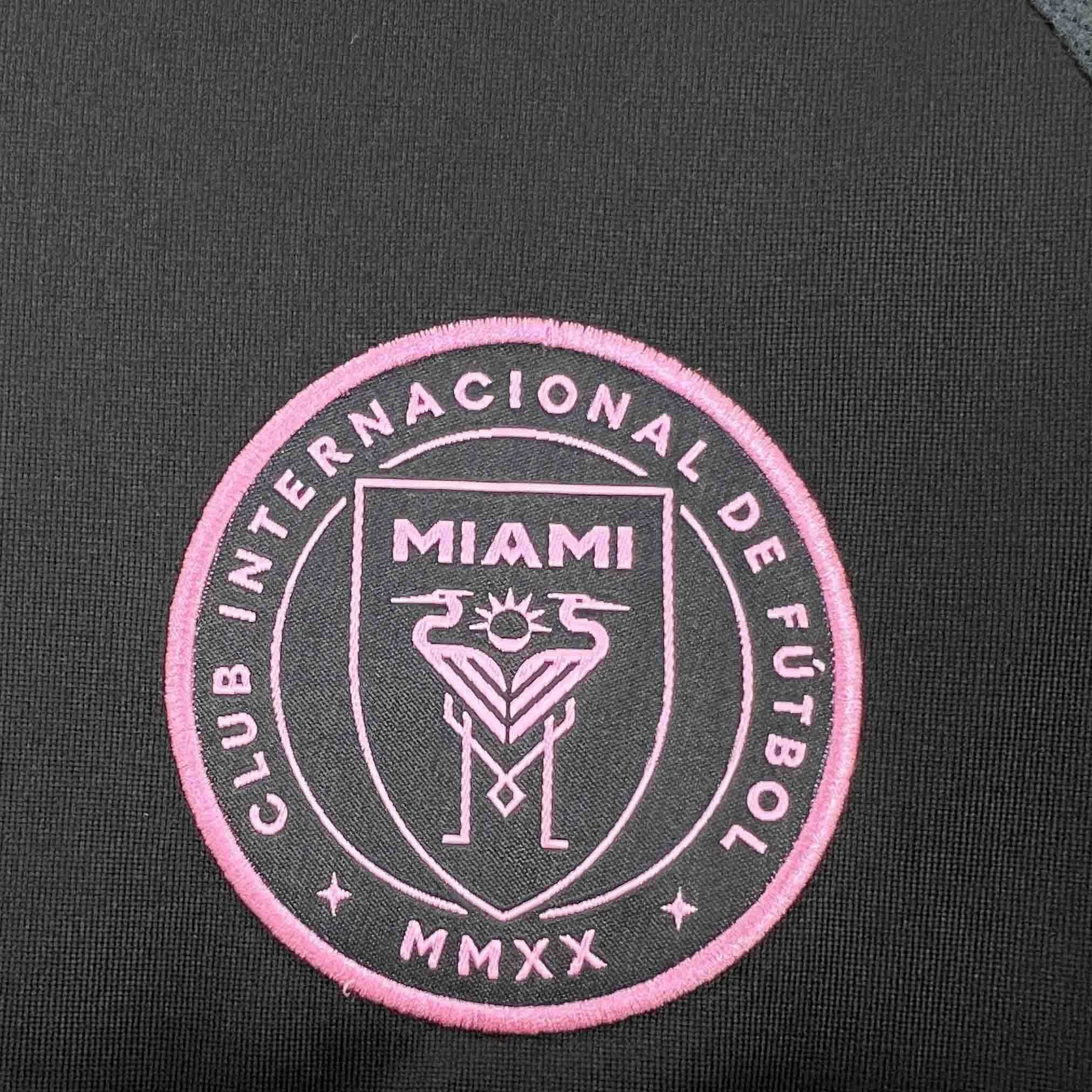 Camisa Pronta Entrega Inter Miami Away 2025/26 - Adidas Torcedor Masculina - Preta/Rosa