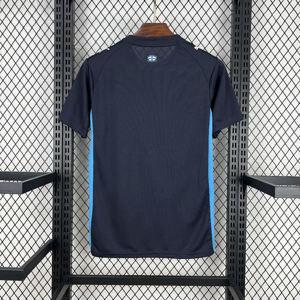 Camisa Pronta Entrega Olympique de Marseille Away 2025/26 - Puma Torcedor Masculina - Preta/Azul