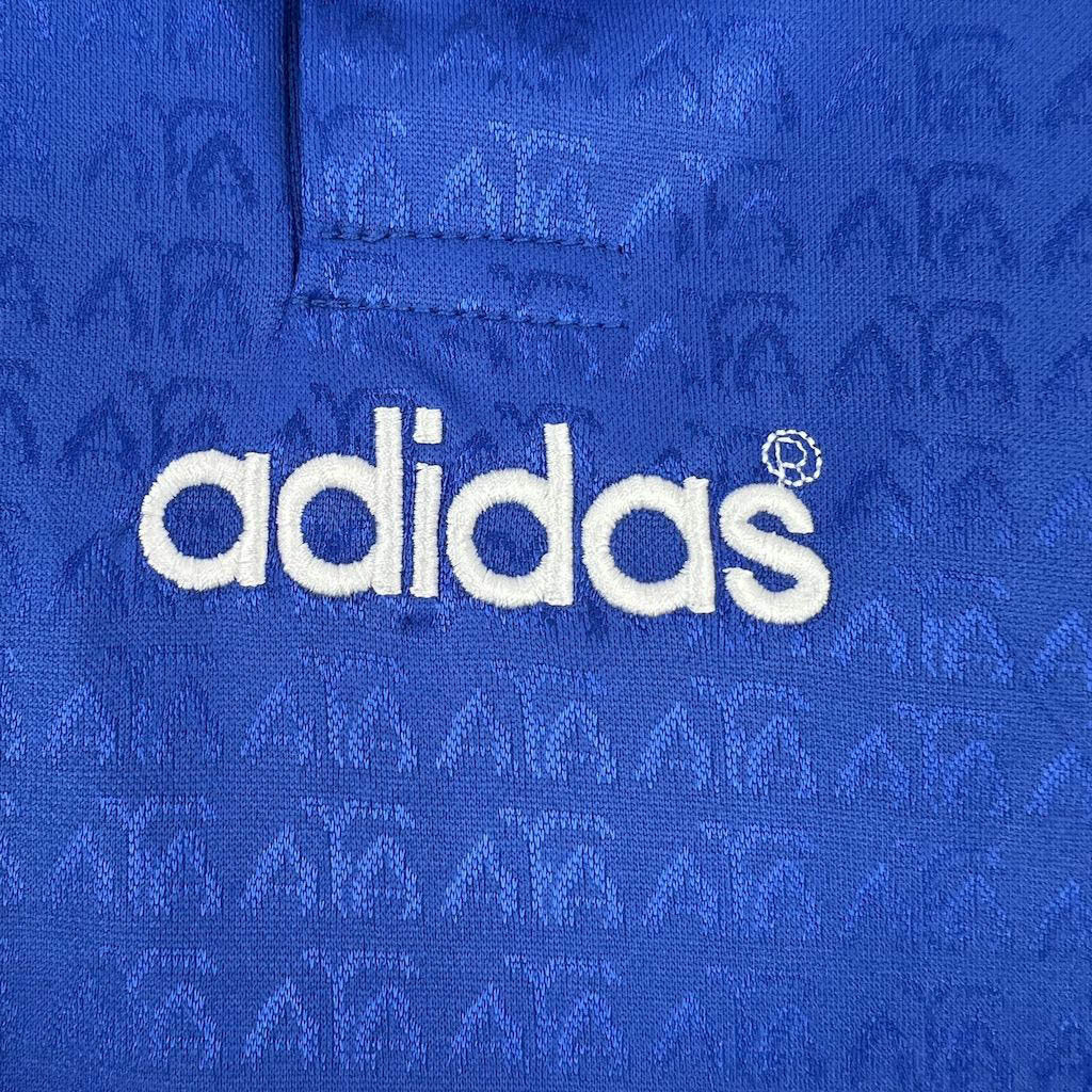 Camisa Pronta Entrega Seleção Argentina Away 1994/95 - Adidas Retrô Masculina - Azul/Preta