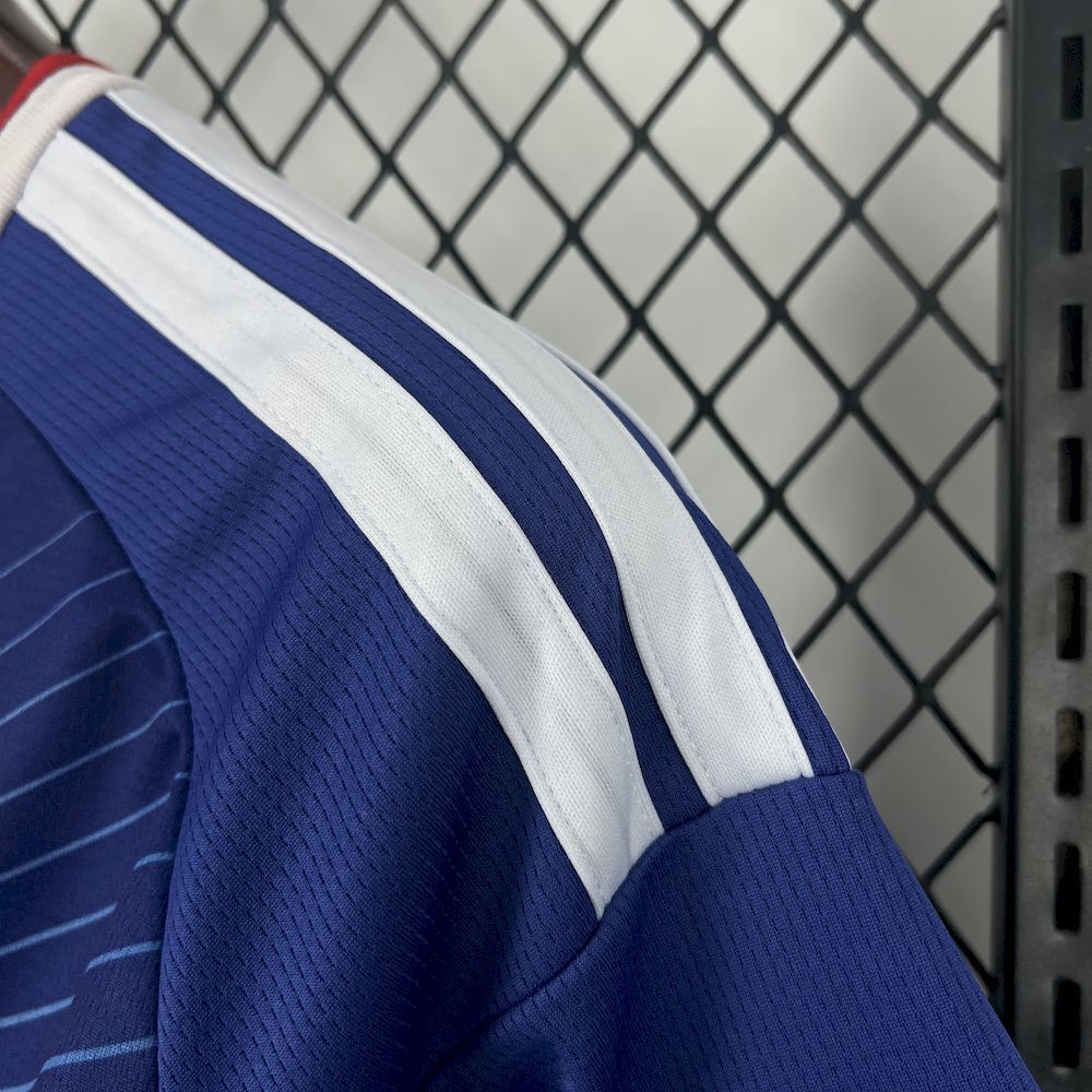 Camisa Pronta Entrega Seleção Japão Home 2026/27 - Adidas Torcedor Masculina - Azul/Branca