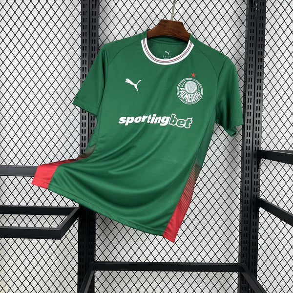 Camisa Pronta Entrega Palmeiras Home 2026/27 - Puma Torcedor Masculina - Verde/Vermelha