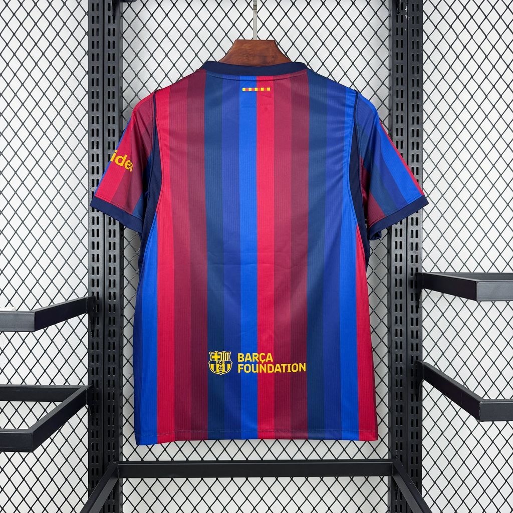 Camisa Pronta Entrega Barcelona Home 2026/27 - Nike Torcedor Masculina - Vermelha/Azul