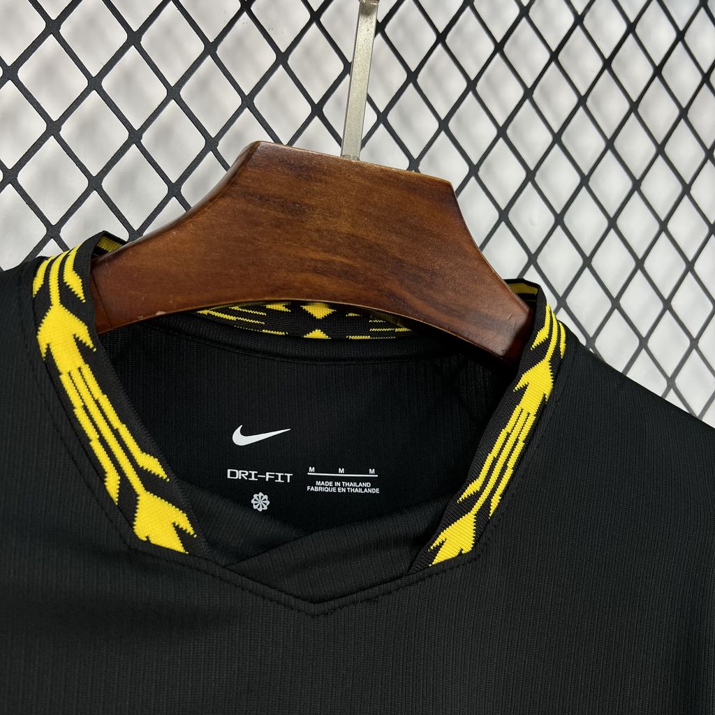 Camisa Pronta Entrega Chelsea Away 2026/27 - Nike Torcedor Masculina - Preta/Amarela