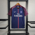 Camisa Pronta Entrega PSG Home 2017/18 - Nike Retrô Masculina - Azul/Bordo