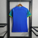 Camisa Pronta Entrega Brasil Away 2022/23 - Nike Torcedor Feminina - Azul/Verde