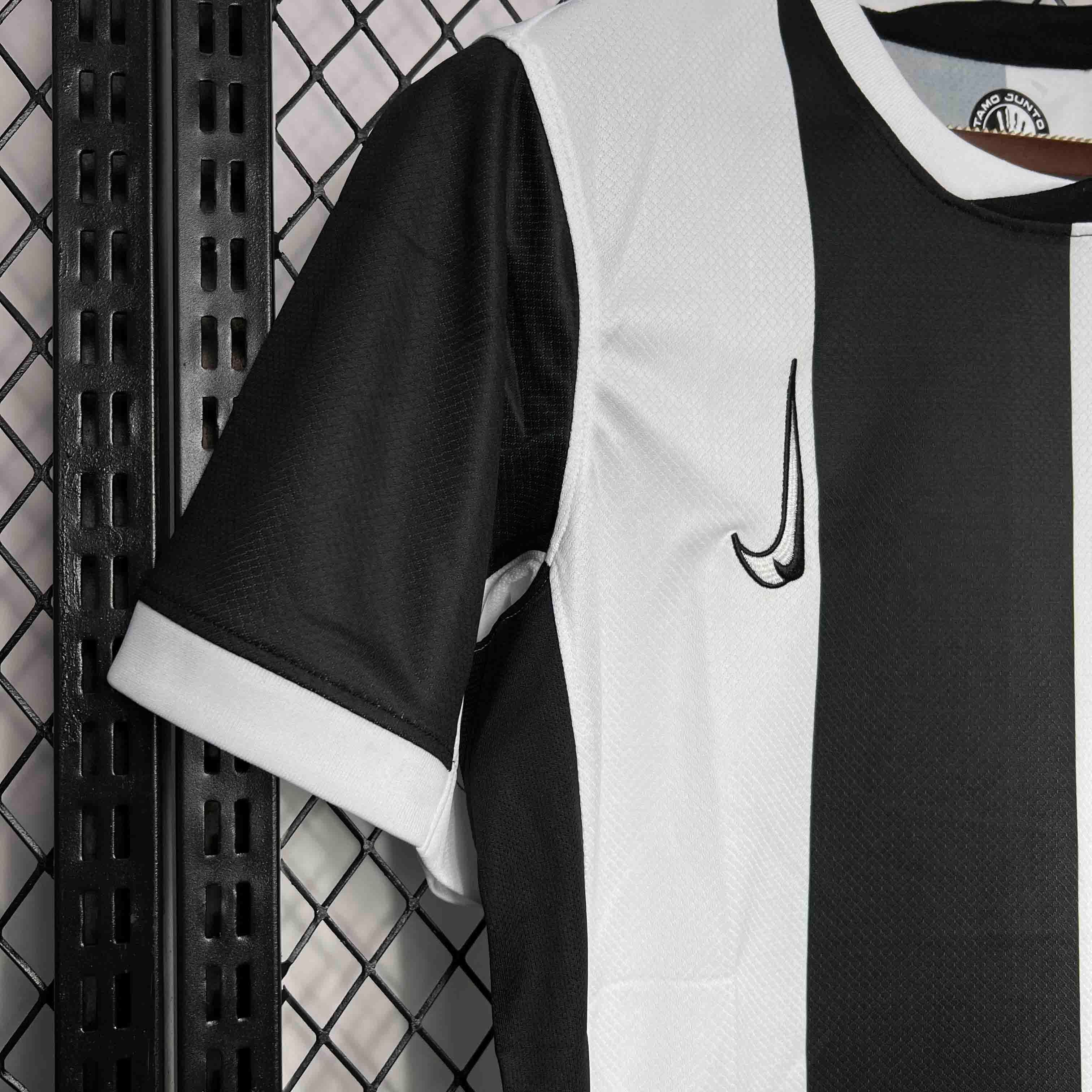 Camisa Pronta Entrega Corinthians Third 2025/26 - Nike Torcedor Masculina - Preta/Branca