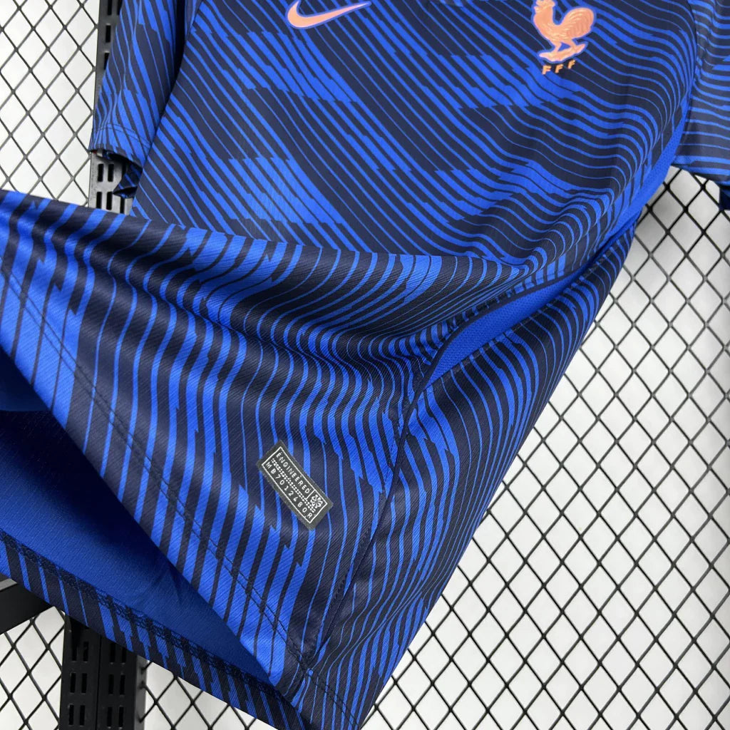 Camisa Pronta Entrega Seleção França Home 2026/27 - Nike Torcedor Masculina - Azul/Branca