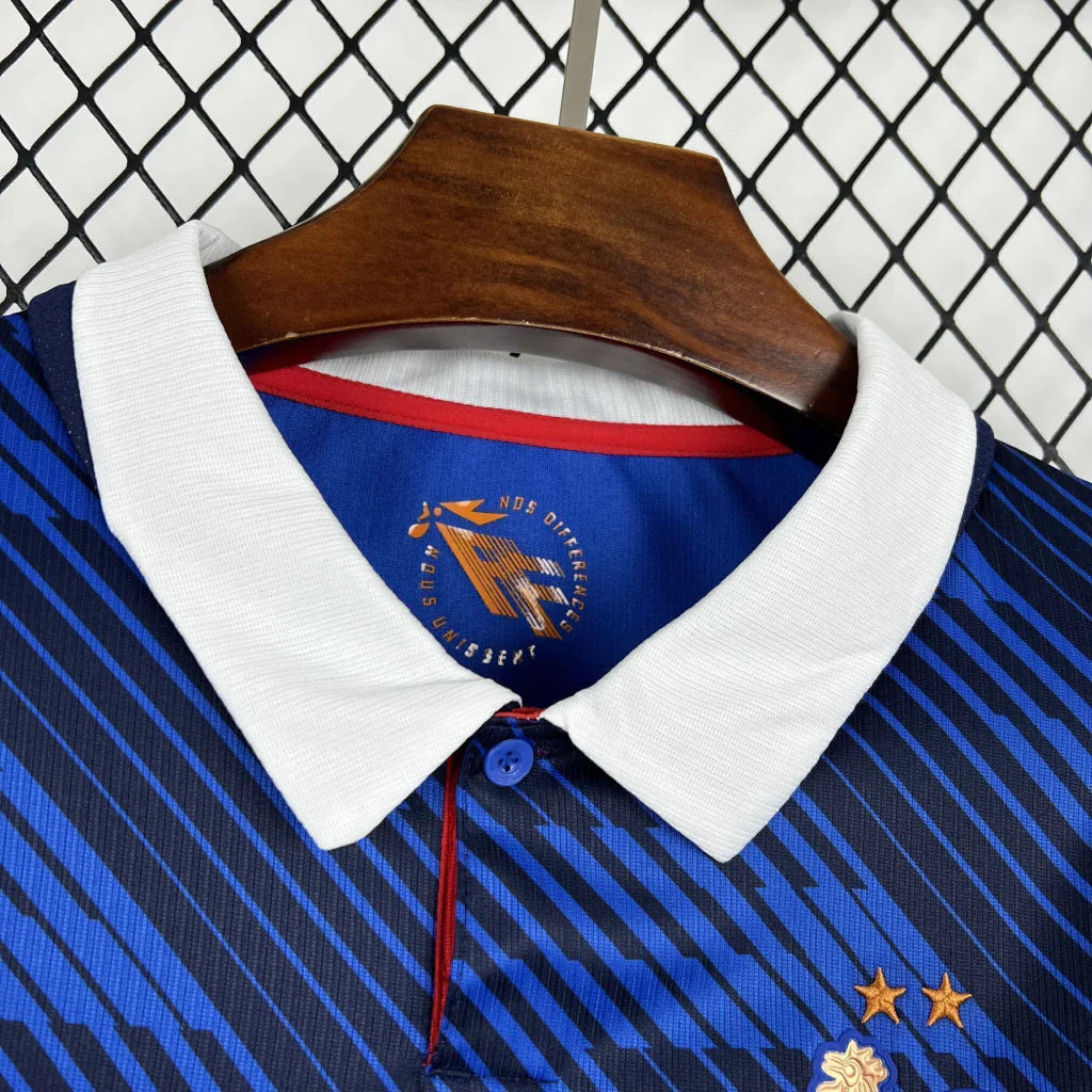 Camisa Pronta Entrega Seleção França Home 2026/27 - Nike Torcedor Masculina - Azul/Branca