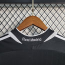 Camisa Pronta Entrega Real Madrid Away 2006/07 - Adidas Retrô Masculina - Preta/Branca