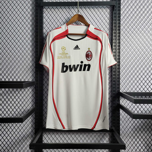 camisa-pronta-entrega-ac-milan-rossoneri-away-reserva-2-2006-07-adidas-retro-masculina-masculino-bwin-branco-branca-vermelho-vermelha-kaka-sheva-shevchenko-pirlo-seedorf-nesta-maldini