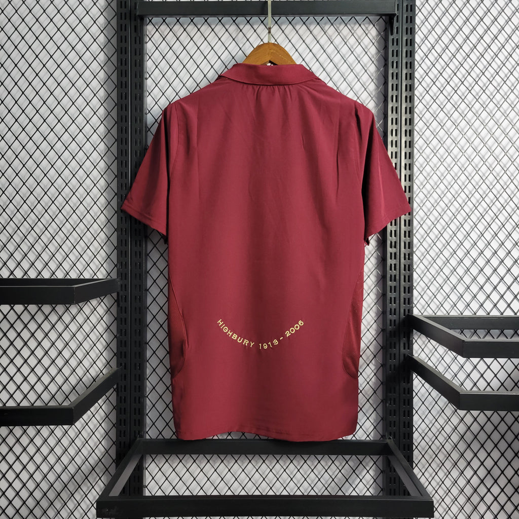 camisa-pronta-entrega-arsenal-gunners-away-reserva-2-2005-06-nike-retro-masculina-masculino-o2-premier-league-champions-dourado-dourada-vinho-bordo-henry-pires-ljungberg-fabregas-hleb-gilberto-silva-reyes-adebayor-van-persie-cole-toure-campbell