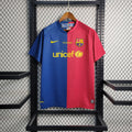camisa-pronta-entrega-barcelona-blaugrana-home-titular-1-2008-09-nike-retro-masculina-masculino-unicef-la-liga-champions-vermelho-vermelha-azul-messi-henry-etoo-xavi-iniesta-puyol