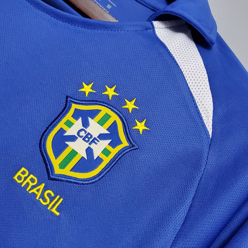 camisa-pronta-entrega-brasil-selecao-brasileira-away-reserva-2-2002-nike-retro-masculina-masculino-fifa-copa-do-mundo-azul-branco-branca-ronaldo-rivaldo-ronaldinho-cafu-roberto-carlos-gilberto-silva-roberto-dalmeida-ronaldao