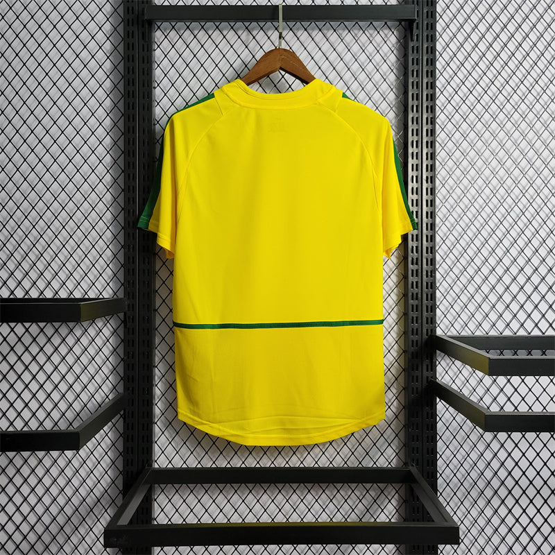 camisa-pronta-entrega-brasil-selecao-brasileira-home-titular-1-2002-nike-retro-masculina-masculino-amarelo-amarela-verde-ronaldo-rivaldo-ronaldinho-cafu-roberto-carlos