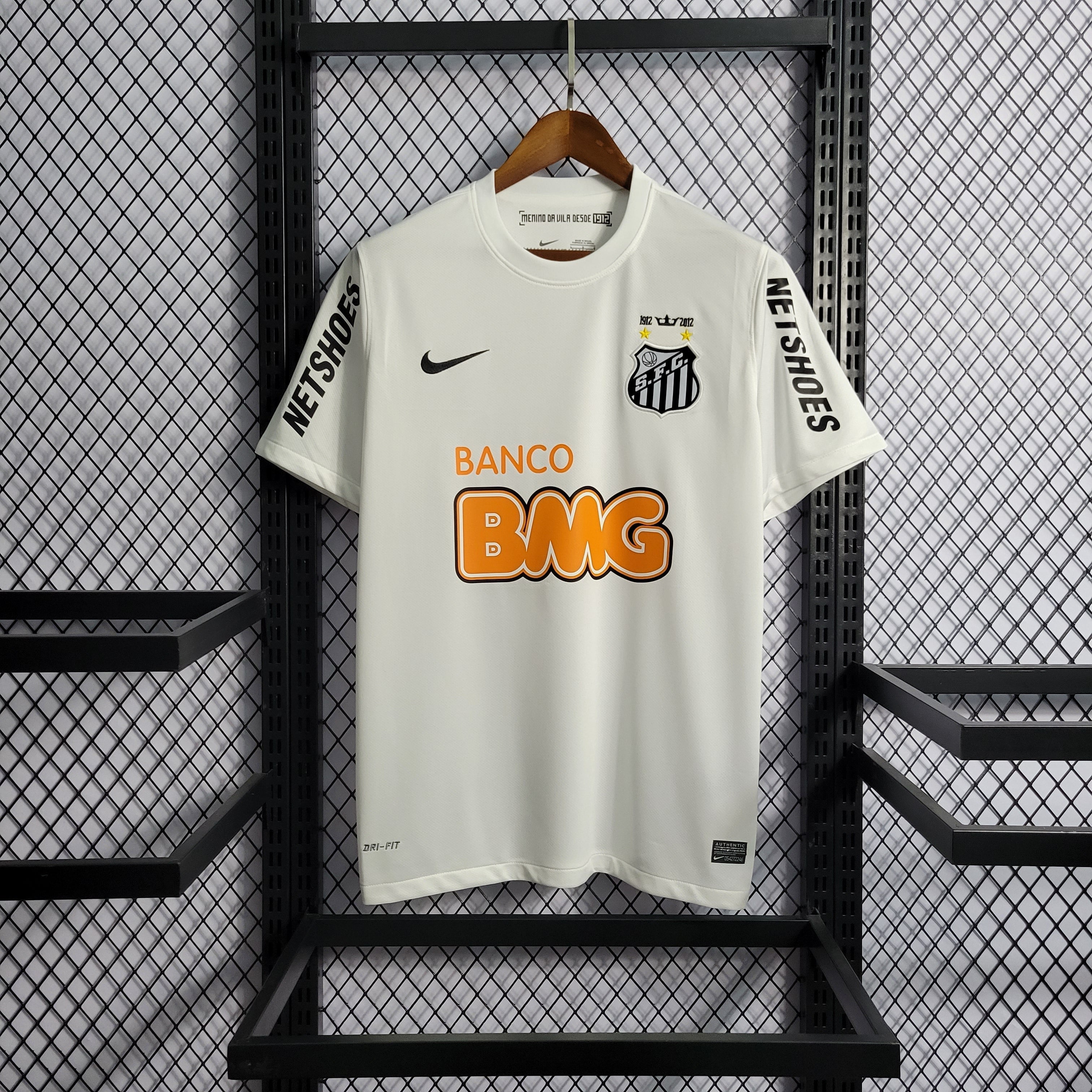 camisa-pronta-entrega-santos-peixe-home-titular-1-2011-12-nike-retro-masculina-masculino-bmg-branca-branco-neymar-ganso-elano-danilo-durval-arouca