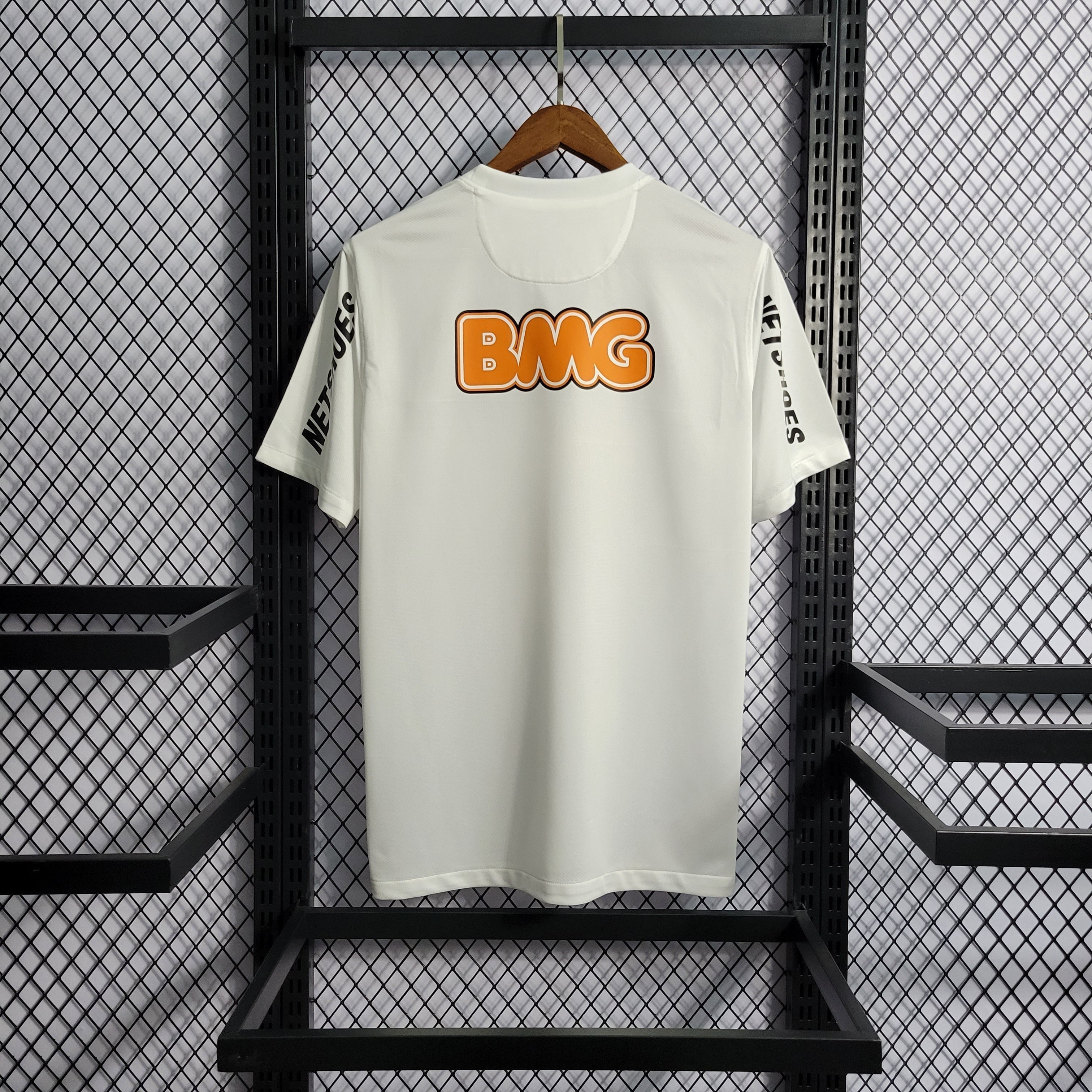 camisa-pronta-entrega-santos-peixe-home-titular-1-2011-12-nike-retro-masculina-masculino-bmg-branca-branco-neymar-ganso-elano-danilo-durval-arouca
