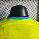 Camisa Pronta Entrega Brasil Home 2022/23 - Nike Jogador Masculina - Amarela/Verde