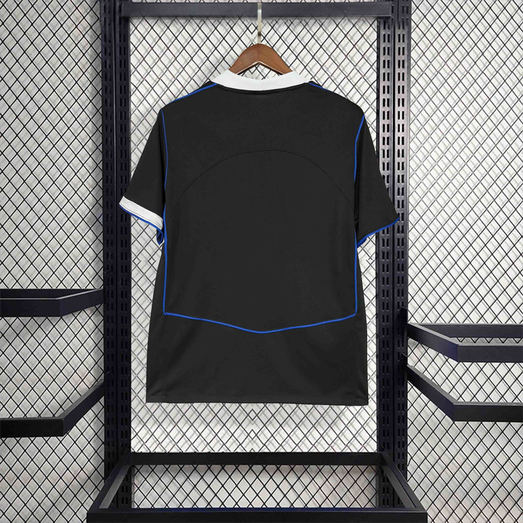 Camisa Pronta Entrega Chelsea Third 2025/26 - Nike Torcedor Masculina - Preta/Branca