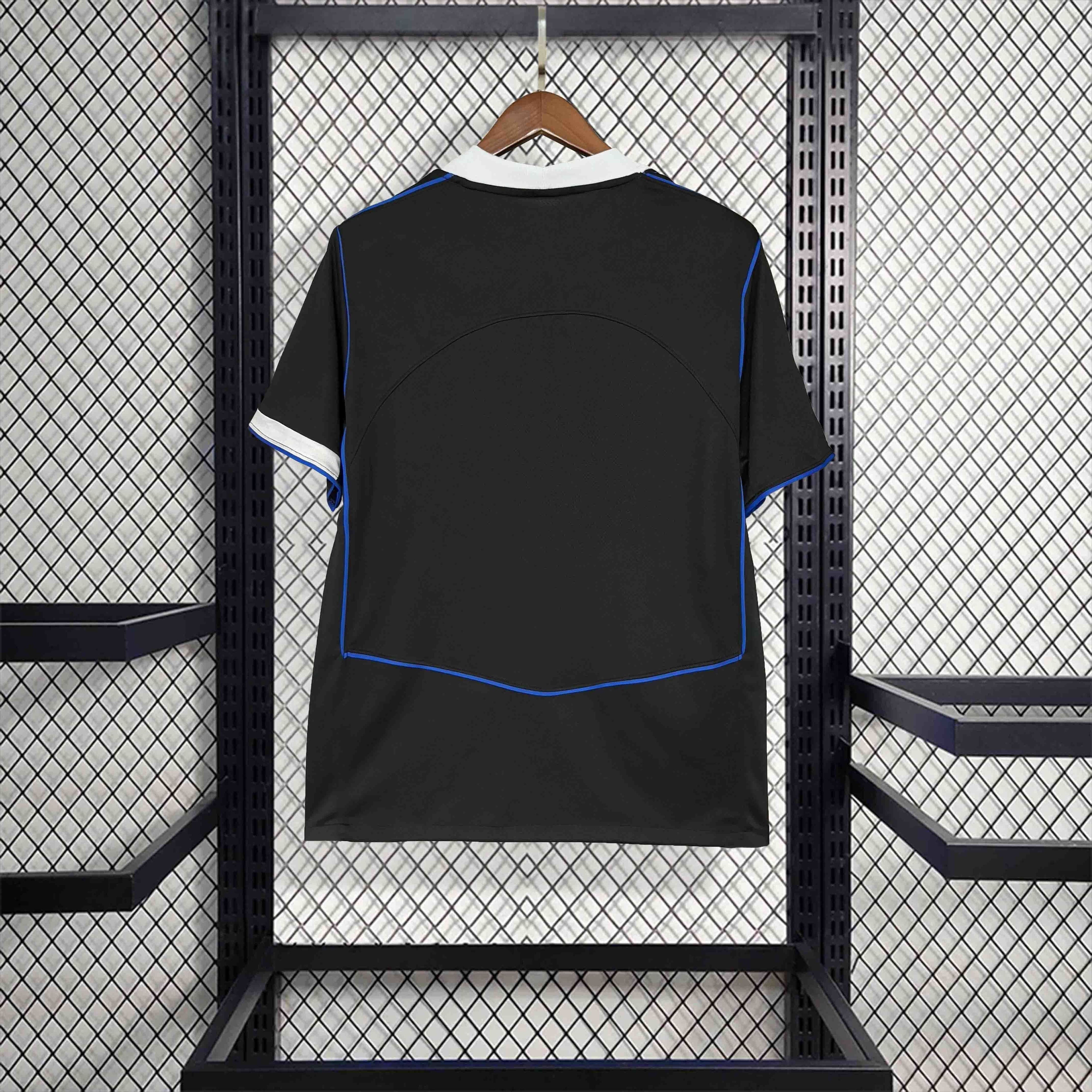 Camisa Pronta Entrega Chelsea Third 2025/26 - Nike Torcedor Masculina - Preta/Branca