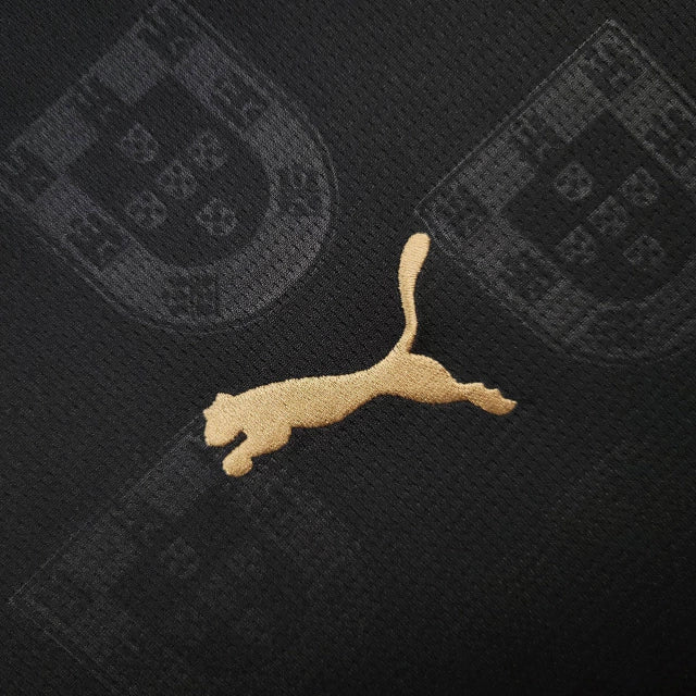 Camisa Pronta Entrega Seleção Portugal Away 2026/27 - Puma Torcedor Masculina - Preta
